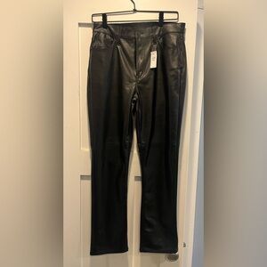 Gap Vegan Leather Pants